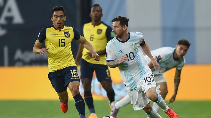 Messi “Man of The Match” Saat Argentina Diimbangi Ekuador di Laga Pamungkas Kualifikasi Piala Dunia 2022