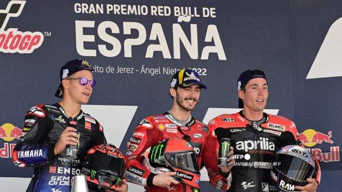 Francesco Bagnaia Juara MotoGP Spanyol 2022