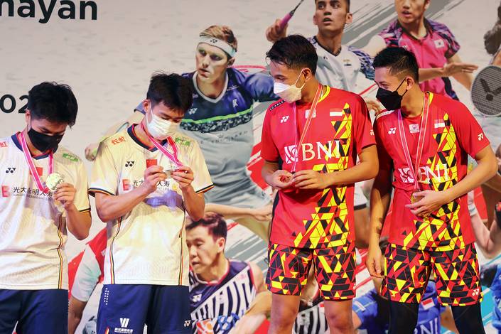 Fajar Alfian/Rian Ardianto Juara Indonesia Masters 2022