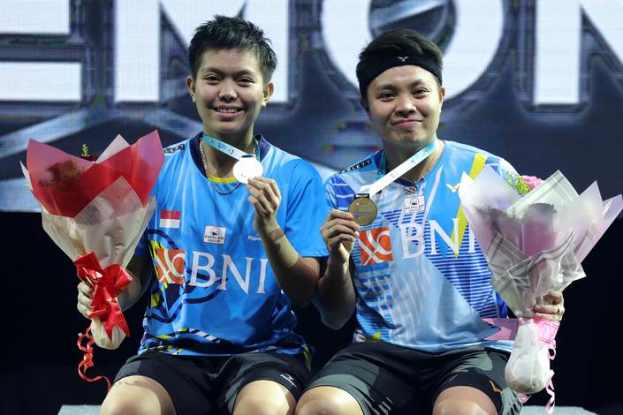 Apriyani Rahayu/Siti Fadia Tanpa Hambatan Mengawali Singapore Open 2022