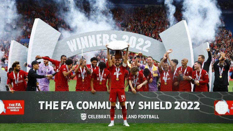 Darwin Nunez Cetak Gol, Liverpool Tekuk Manchester City 3-1 di Community Shield 2022