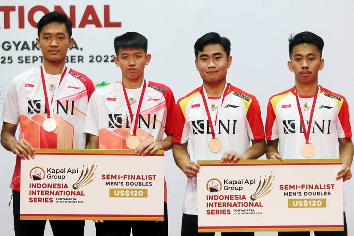 Indonesia Sapu Bersih 5 Gelar di Indonesia International Series 2022