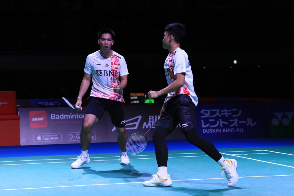 Tiga Ganda Putra Indonesia Lewati Babak 32 Besar Japan Open 2022
