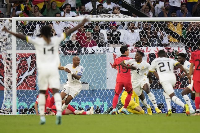 Ghana Menang Dramatis 3-2 Atas Korea Selatan