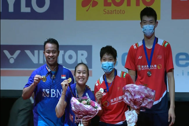 Indonesia Juara Umum Hylo Open 2022: Rehan/Lisa dan Ginting Raih Podium Pertama