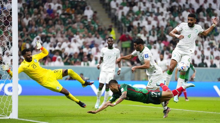 Gol Menit Akhir Arab Saudi Gagalkan Meksiko ke 16 Besar Piala Dunia 2022