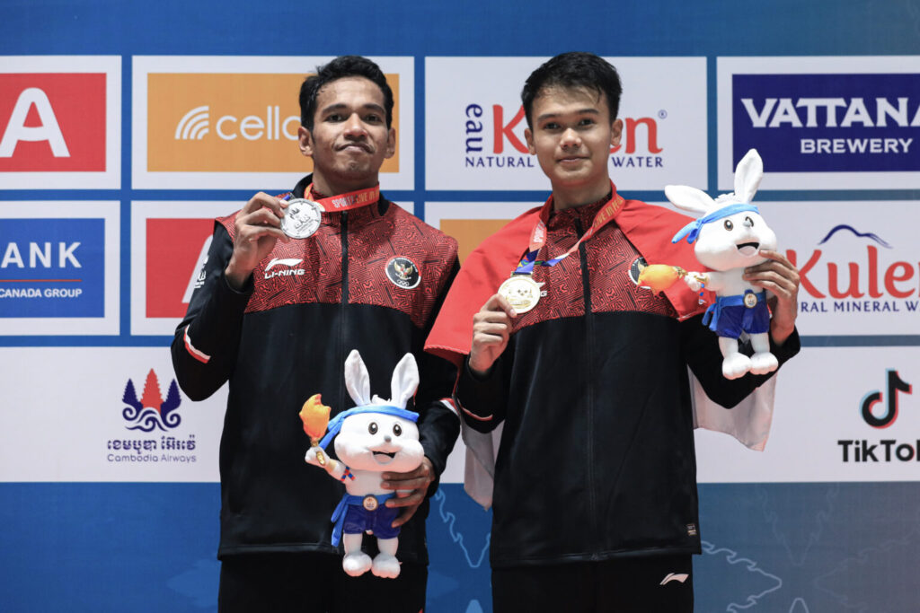 Christian Adinata Menangi “All Indonesian Final” Tunggal Putra SEA Games 2023