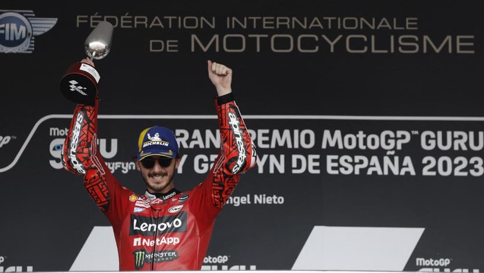 Francesco Bagnaia Juara MotoGP Spanyol 2023