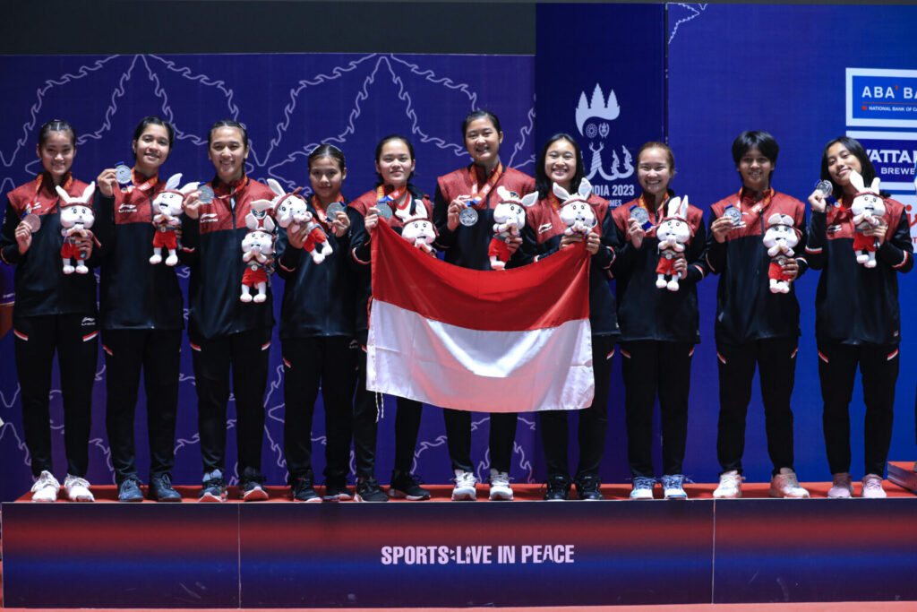 Takluk 0-3 dari Thailand, Beregu Putri Indonesia Sabet Perak SEA Games 2023