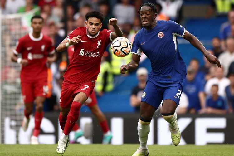 Sengit,  Duel Chelsea versus Liverpool Berakhir Imbang