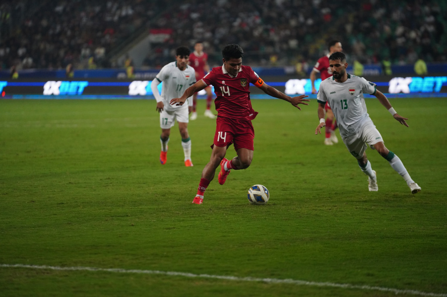 Indonesia Kalah Telak 1-5 dari Irak di Kualifikasi Piala Dunia 2026