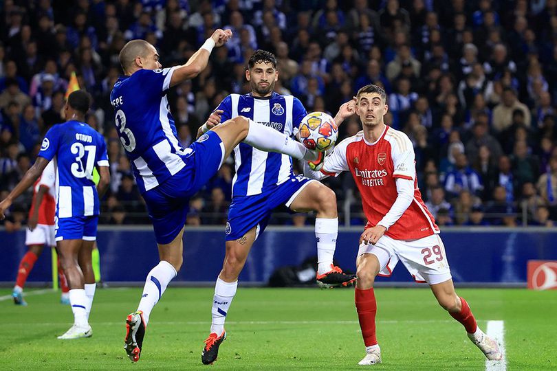 Kemenangan Mengejutkan FC Porto Atas Arsenal di Leg Pertama 16 Besar Liga Champions 2023/2024