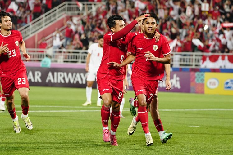 Sikat Yordania 4-1, Timnas U-23 Indonesia Tembus Perempat Final Piala Asia U-23 2024