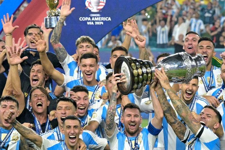 Lautaro Martinez Antar Argentina ke Tangga Juara Copa America 2024