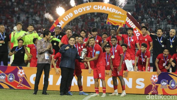 Jens Raven Cetak Gol Tunggal ke Gawang Thailand, Timnas U-19 Indonesia Juara ASEAN U-19 Boy’s Championships 2024