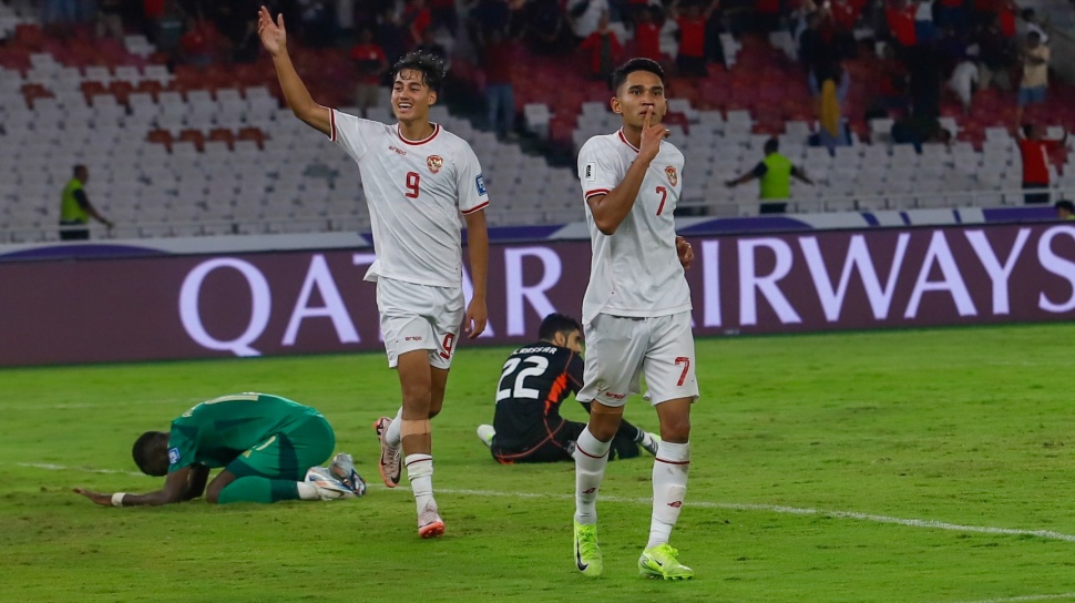 Marselino Ferdinand Gemilang, Indonesia Cukur Arab Saudi 2-0 di Kualifikasi Piala Dunia 2026